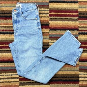 Madewell High Rise Women Jeans in Light Blue THE PERFECT VINTAGE JEAN 24T
